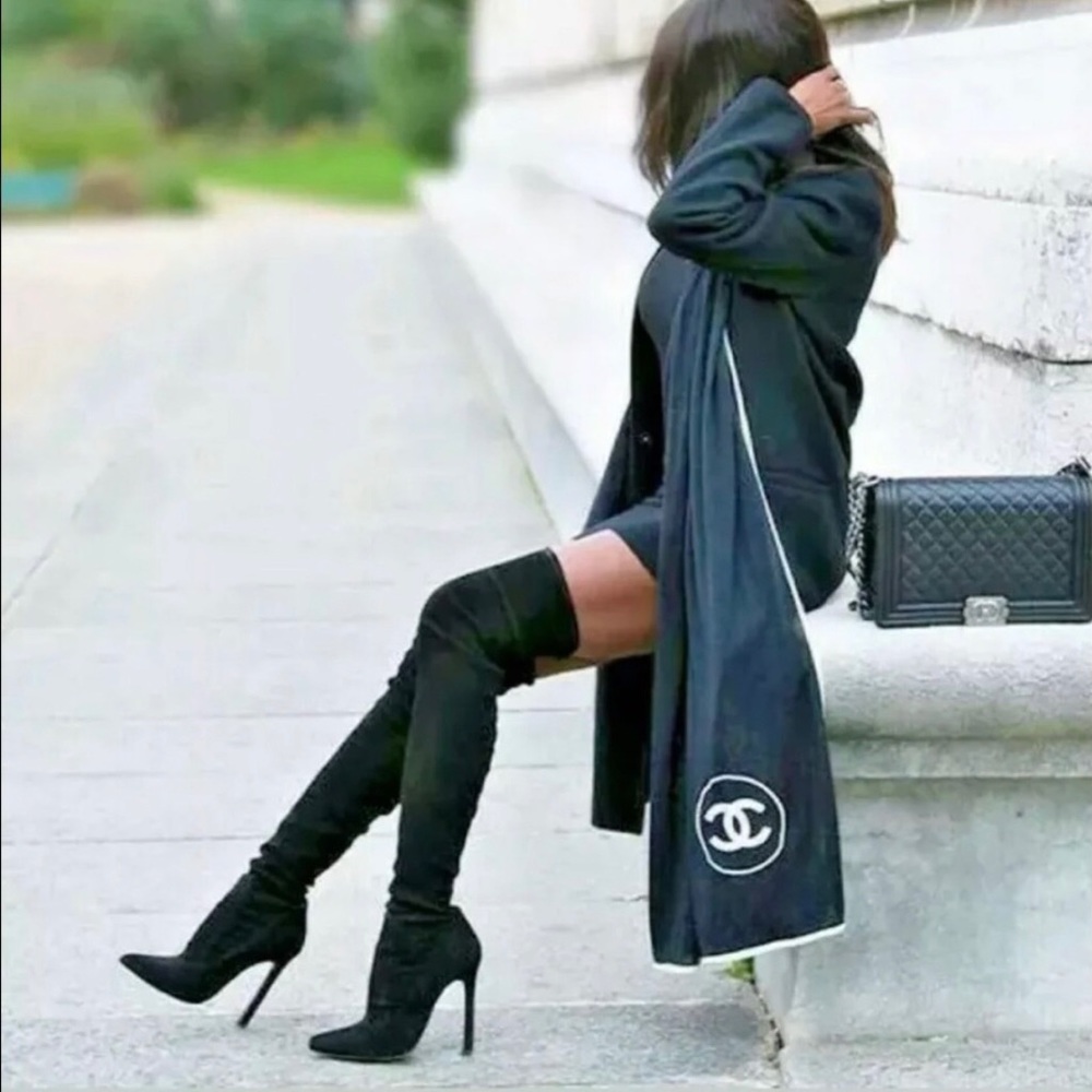 Zara suede boots 7.5